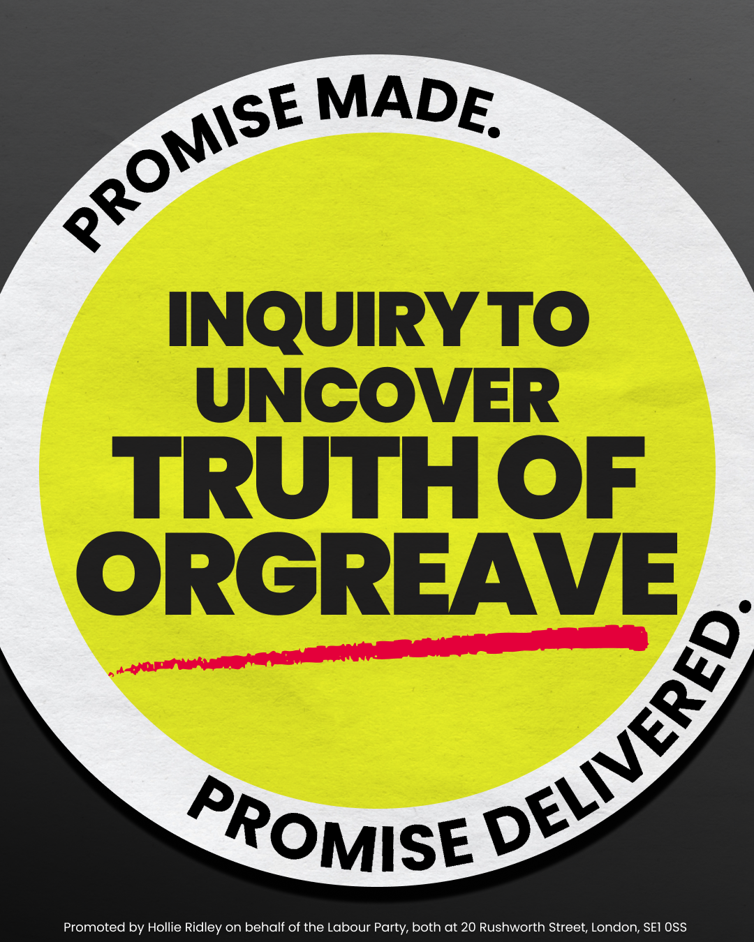 Orgreave Inquiry Announcement